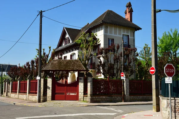 Maisons Laffitte França Abril 2018 Cidade Primavera — Fotografia de Stock