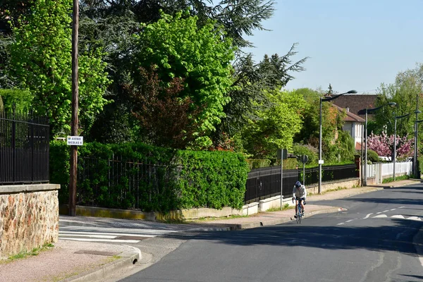 Maisons Laffitte Frankrijk April 2018 Stad Het Voorjaar — Stockfoto