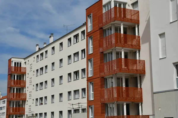 Les Mureaux Francia Aprile 2018 Edificio Nel Quartiere Becheville — Foto Stock