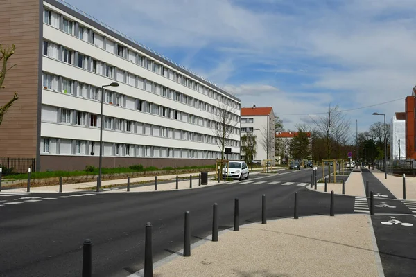 Les Mureaux France April 2018 Building Becheville District — Stock Photo, Image