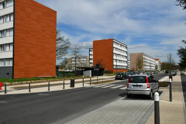 Les Mureaux France April 2018 Building Becheville District — Stock Photo, Image