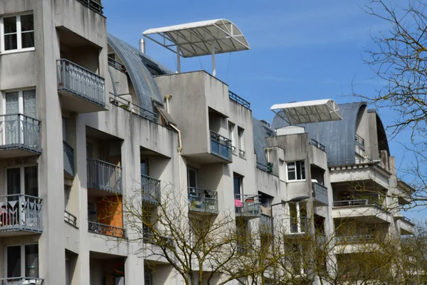 Cergy Francia Aprile 2018 Città Moderna — Foto Stock