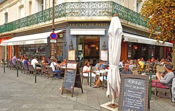 Deauville France Août 2016 Pittoresque Quartier Marché — Photo