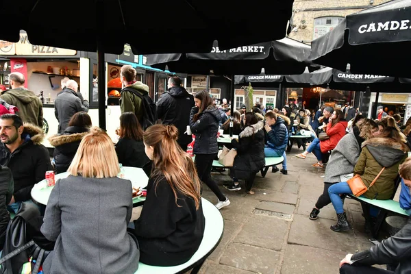 Londýn Anglie Března 2018 Malebná Tržiště Camden — Stock fotografie