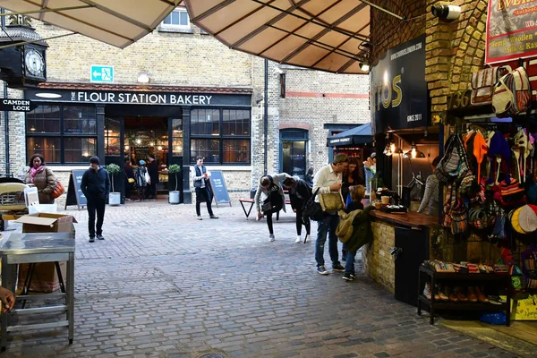 London England März 2018 Der Malerische Camden Market — Stockfoto