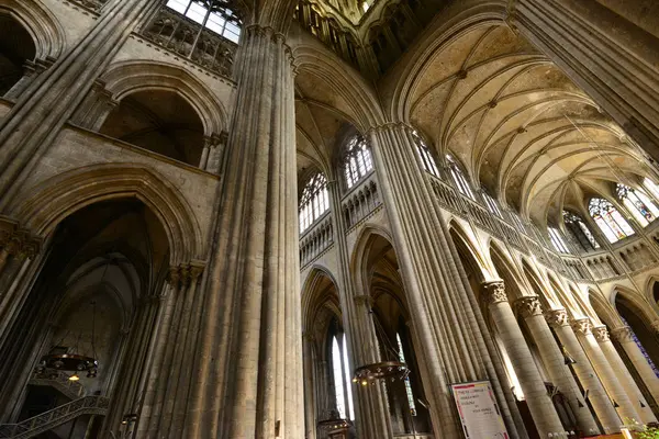 Rouen Frankrijk September 2017 Kathedraal — Stockfoto