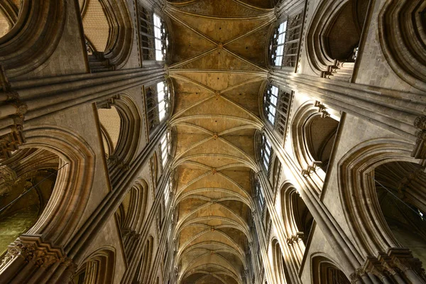Rouen Francja Września 2017 Katedra — Zdjęcie stockowe