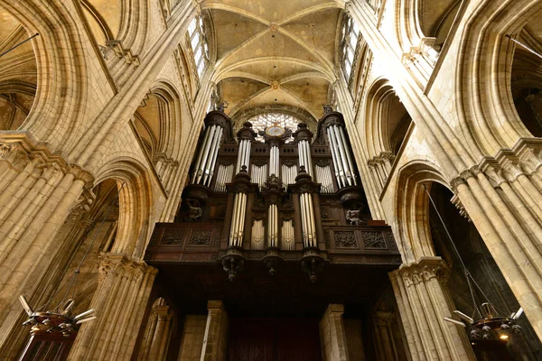 Rouen Frankrike September 2017 Domkyrkan — Stockfoto