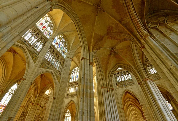 Rouen Francia Septiembre 2017 Iglesia Saint Ouen — Foto de Stock