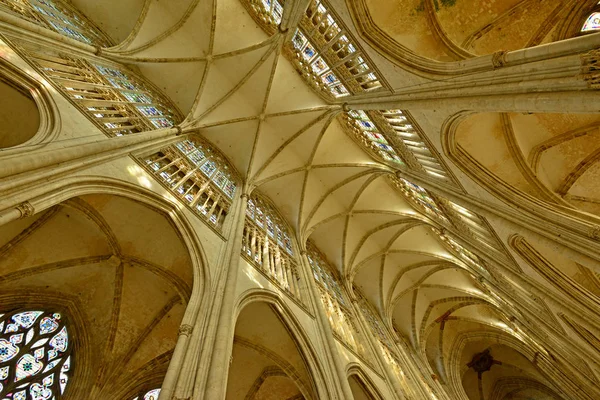 Rouen Francia Septiembre 2017 Iglesia Saint Ouen — Foto de Stock