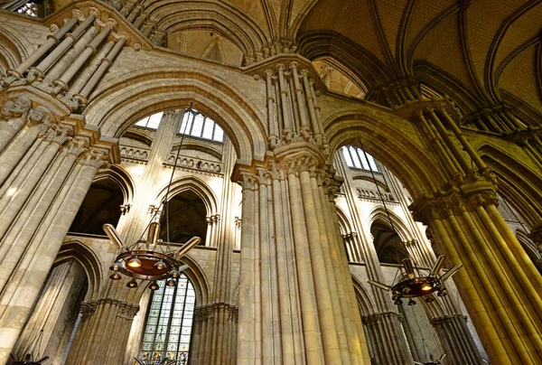 Rouen França Setembro 2017 Catedral — Fotografia de Stock