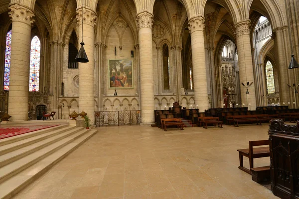 Rouen Francia Septiembre 2017 Catedral — Foto de Stock