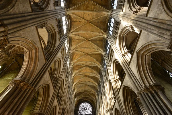 Rouen França Setembro 2017 Catedral — Fotografia de Stock