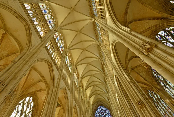 Rouen Francia Septiembre 2017 Iglesia Saint Ouen —  Fotos de Stock