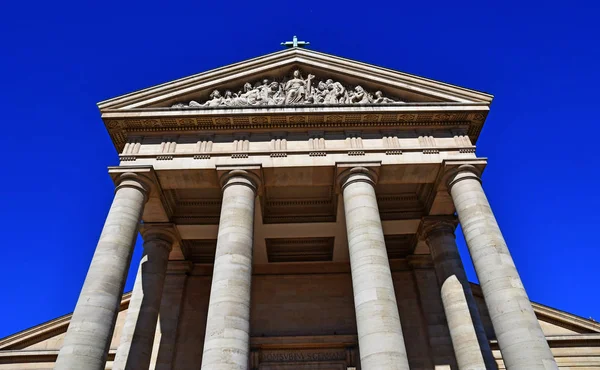 Saint Germain Laye Francia Agosto 2016 Iglesia Clásica — Foto de Stock