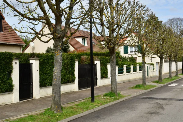 Vernouillet Frankrijk April 2017 Het Centrum Van Pittoreske Stad — Stockfoto