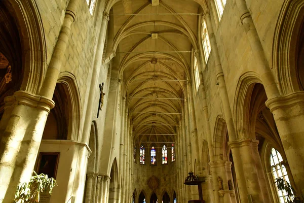 Montfort Amaury Francia Mayo 2018 Histórica Iglesia Renacentista — Foto de Stock