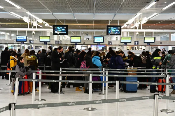 Orly Francia Febrero 2018 Aeropuerto Orly —  Fotos de Stock