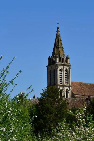 Cergy Франція 2018 Квітня Церква — стокове фото