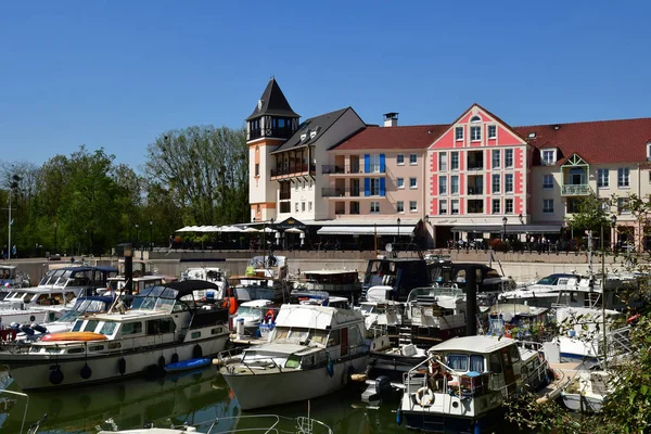 Cergy France April 2018 Modern Port Cergy — Stock Photo, Image