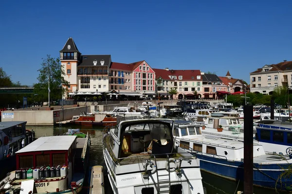 Cergy France April 2018 Modern Port Cergy — Stock Photo, Image