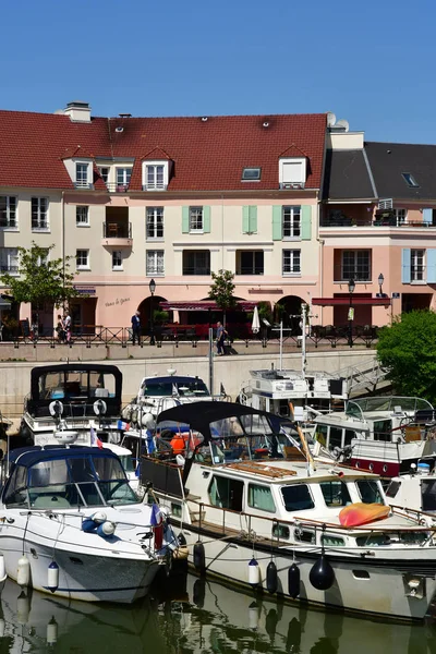 Cergy France April 2018 Modern Port Cergy — Stock Photo, Image