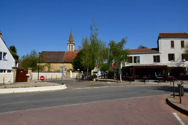 Cergy França Abril 2018 Velha Aldeia — Fotografia de Stock