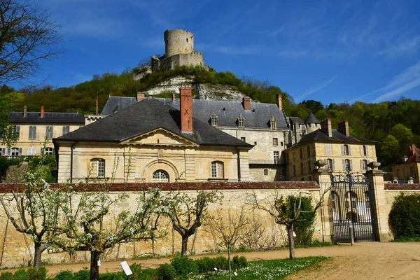 Roche Guyon France April 2018 Castle — Stock Photo, Image