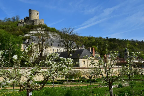 Roche Guyon Frankrike April 2018 Slottet — Stockfoto