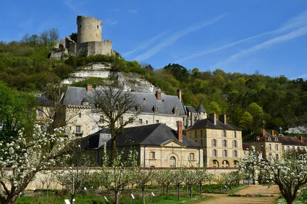 Roche Guyon France April 2018 Castle — Stock Photo, Image