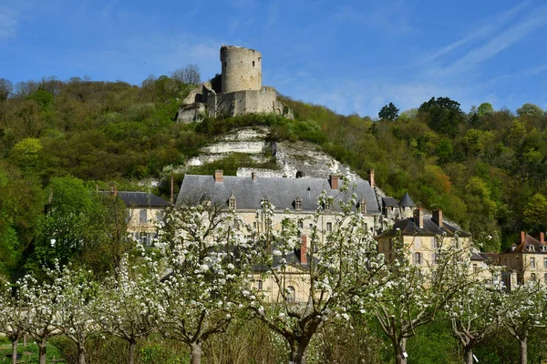 Roche Guyon Francia Aprile 2018 Castello — Foto Stock