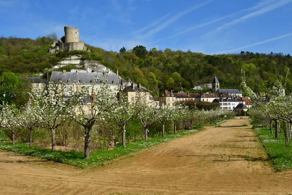 Roche Guyon France April 2018 Castle — Stock Photo, Image