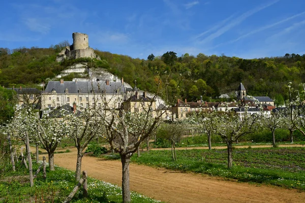 Roche Guyon Frankrijk April 2018 Het Kasteel — Stockfoto