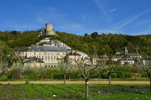 Roche Guyon Frankreich April 2018 Das Schloss — Stockfoto