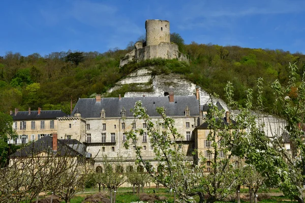 Roche Guyon Francia Aprile 2018 Castello — Foto Stock