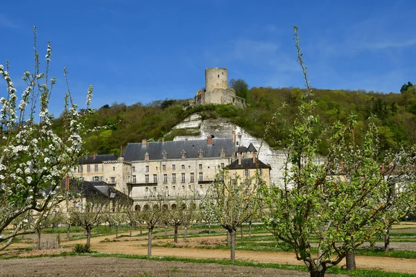 Roche Guyon Frankreich April 2018 Das Schloss — Stockfoto