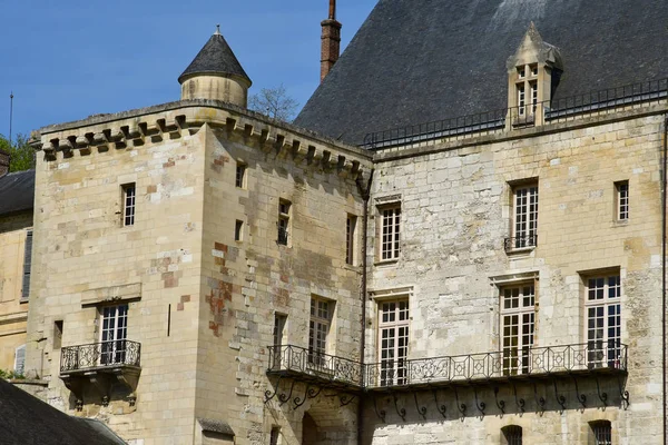 Roche Guyon Frankrijk April 2018 Het Kasteel — Stockfoto