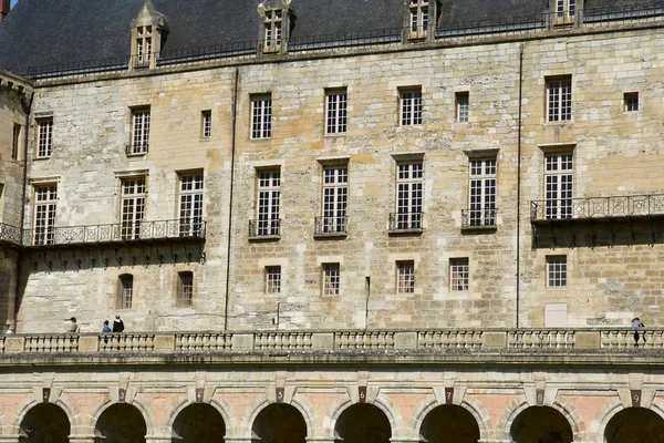 Roche Guyon Francja Kwietnia 2018 Zamek — Zdjęcie stockowe