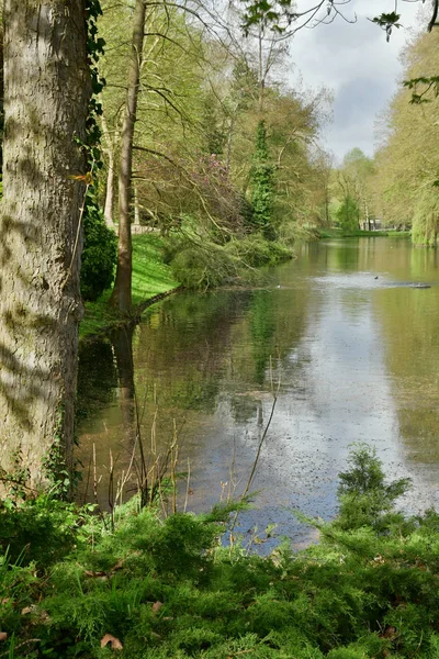 Poissy França Abril 2018 Parque Meissonier Primavera — Fotografia de Stock