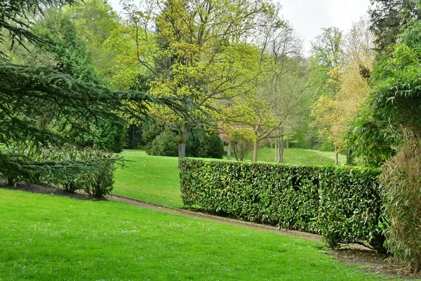 Poissy Frankrike April 2018 Meissonier Parken Våren — Stockfoto