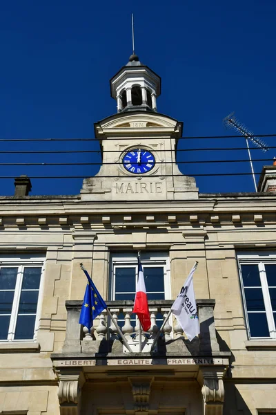 Les Mureaux France May 2018 Old City Hall City Centre — Stock Photo, Image