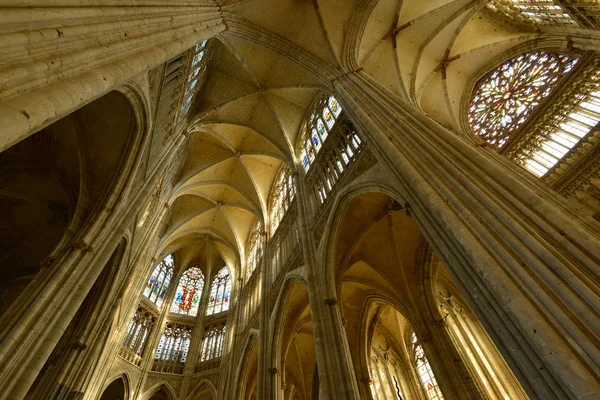 Rouen Francia Septiembre 2017 Iglesia Saint Ouen —  Fotos de Stock