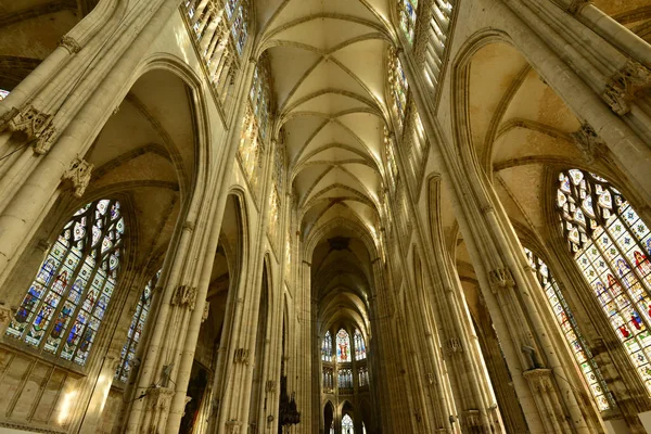 Rouen Franța Septembrie 2017 Biserica Sfântul Ouen — Fotografie, imagine de stoc