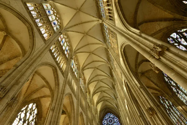Rouen Francja Września 2017 Kościół Saint Ouen — Zdjęcie stockowe