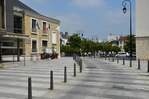 Les Mureaux Francia Junio 2018 Ayuntamiento —  Fotos de Stock