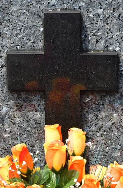 Les Mureaux France Juin 2018 Cimetière — Photo