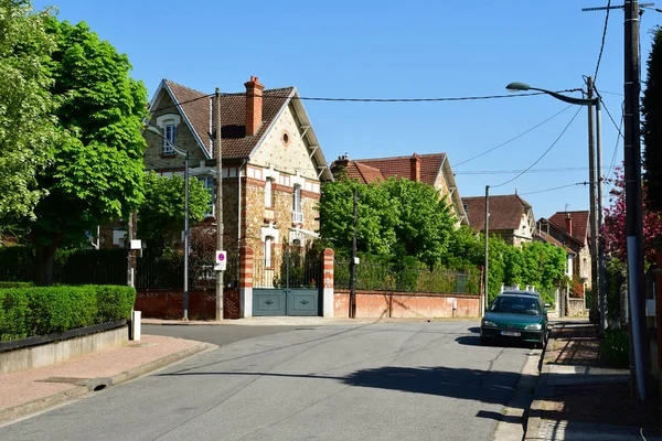 Maisons Laffitte Frankrijk April 2018 Stad Het Voorjaar — Stockfoto