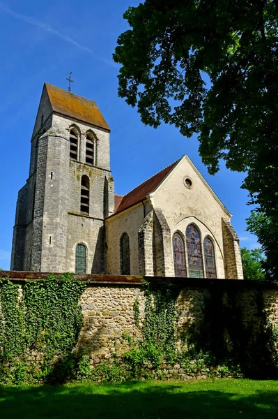 Chamarande Frankrike Juni 2018 Kyrkan — Stockfoto