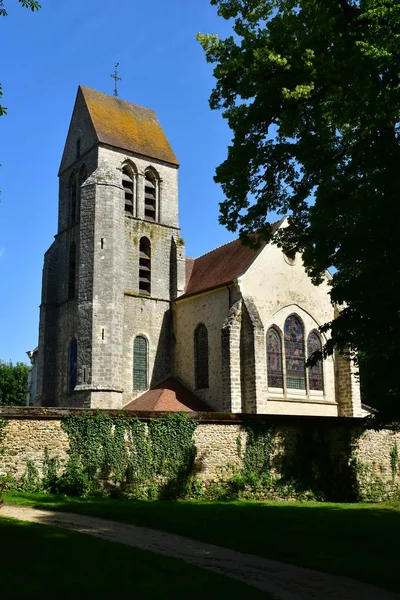 Chamarande Frankrike Juni 2018 Kyrkan — Stockfoto