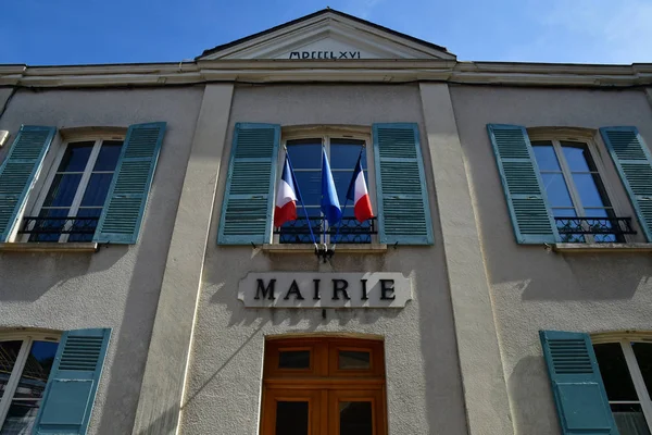 Chamarande France Juni 2018 Das Rathaus — Stockfoto